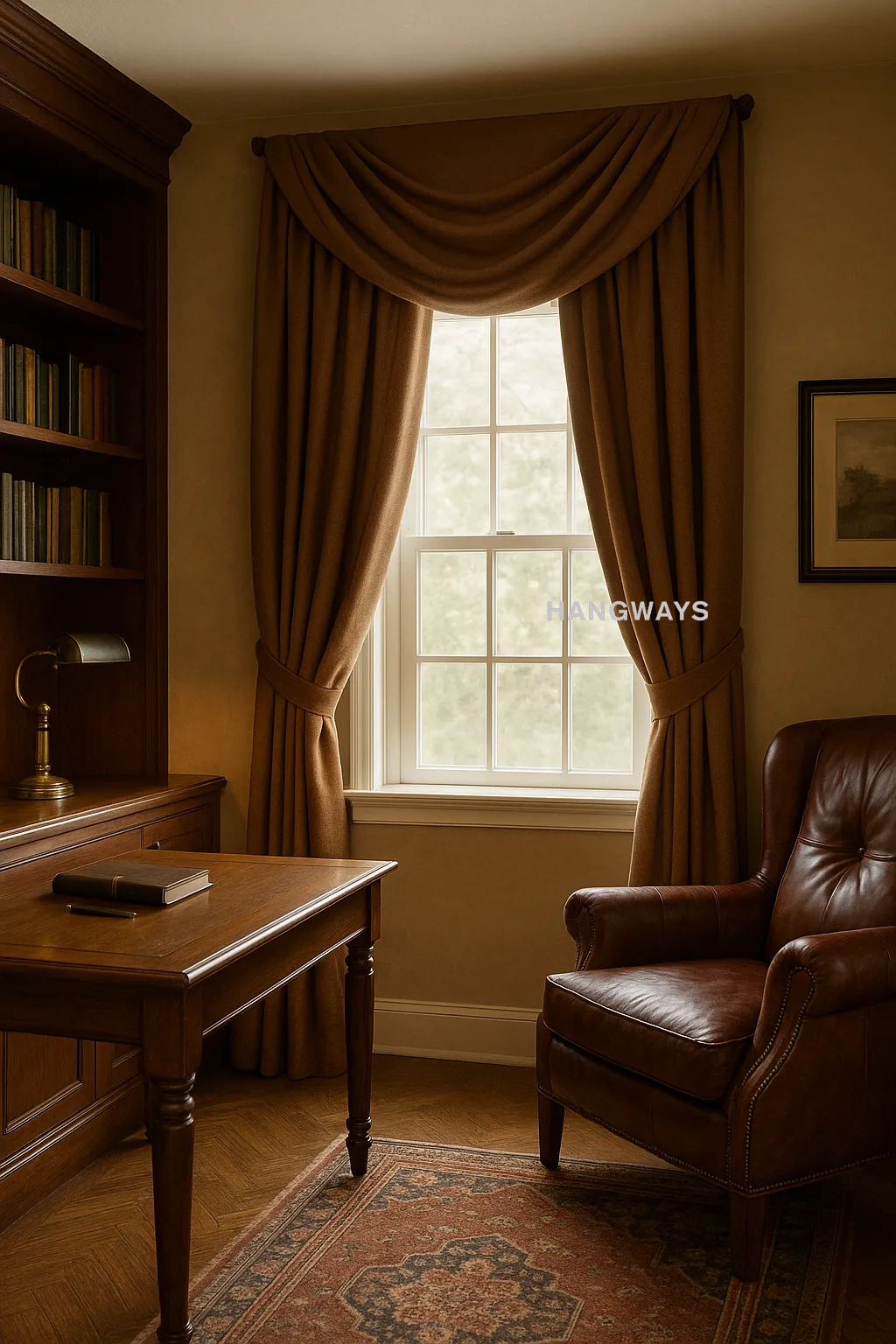 Basic swag window treatment