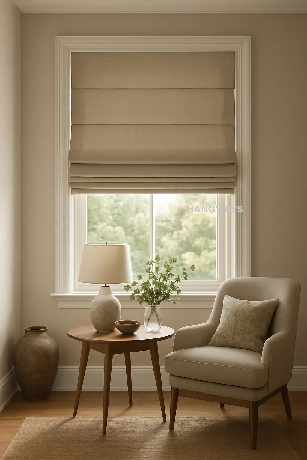 Roller blinds minimal window covering