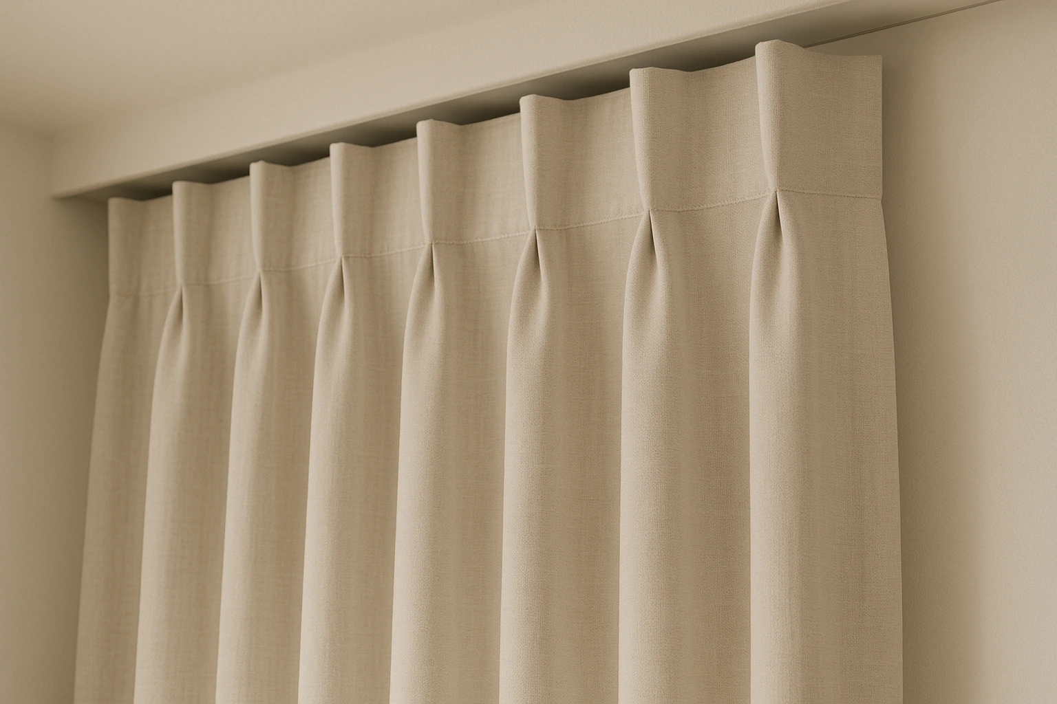 Inverted Pleat Curtain Style – Hangways