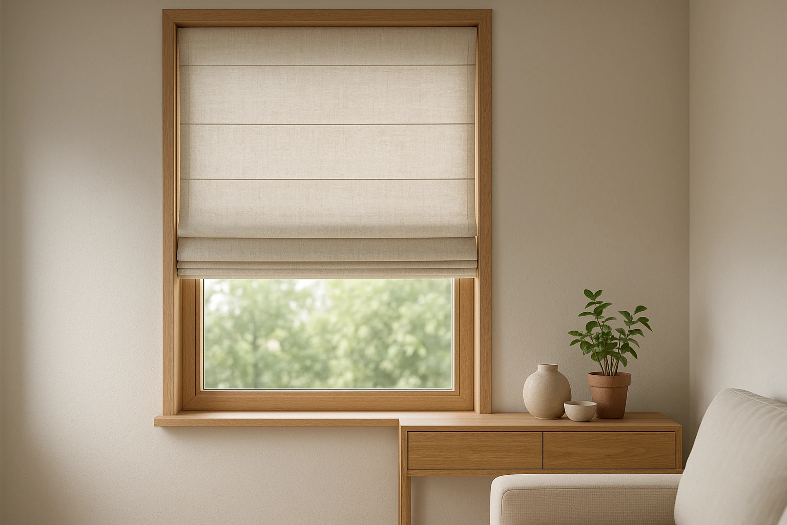 Roman Shades – Hangways